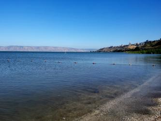 Madgdala (5 minutes de l'Oasis) vue sur Tibériade