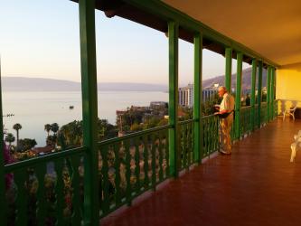 Oasis : Balcon sur le lac