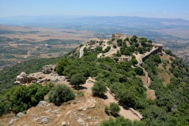Forteresse de Nimrod au Mont Hermon (50 minutes de l'Oasis)